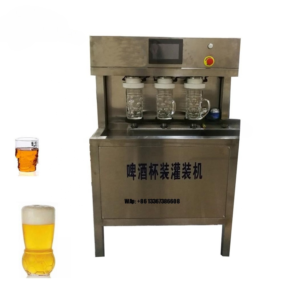 Wine With Beer - Manual Beer Filling Machine for Cup
