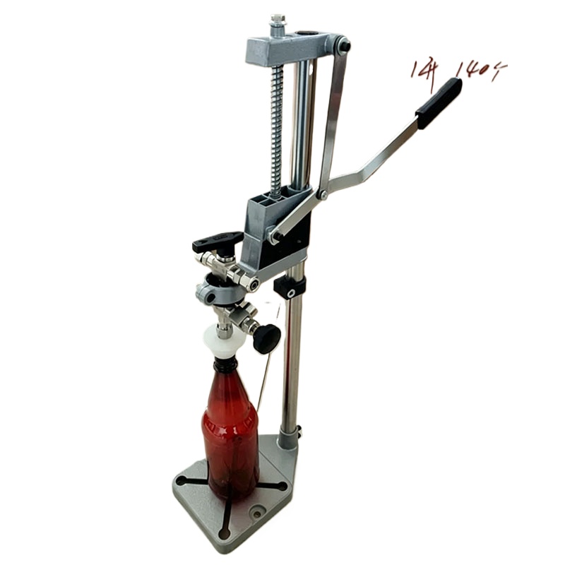 Wine With Beer - Manual Bottle Cork Pressing Machine Hand
