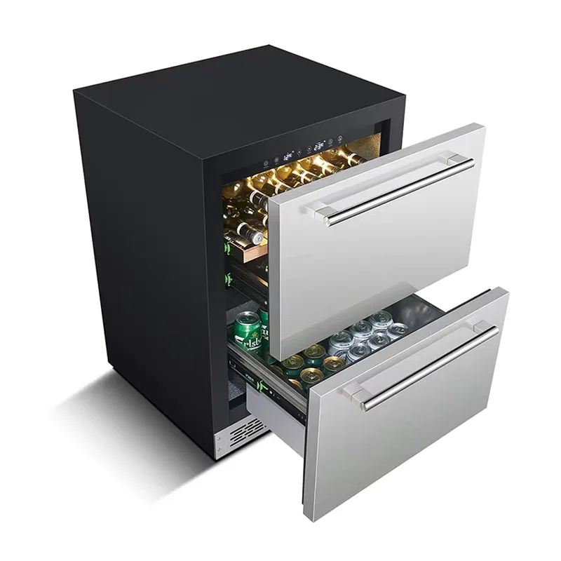 Beer Wine Zone - Black and Durable Stainless Steel Built
