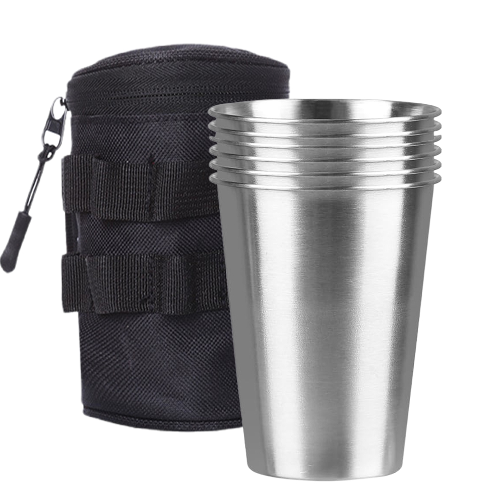 Beer Flight Set - 6Pcs Set Outdoor Practical Travel Stainless