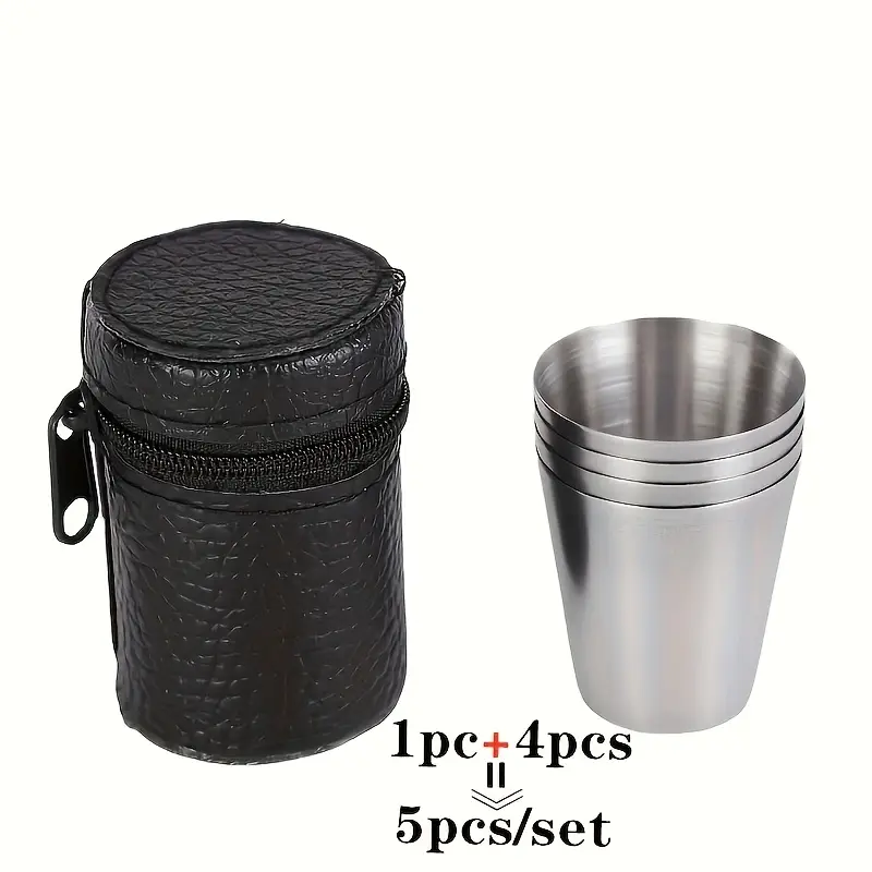 Stainless Steel 4-Piece 30/70m - đánh giá và giá Beer Flight Set