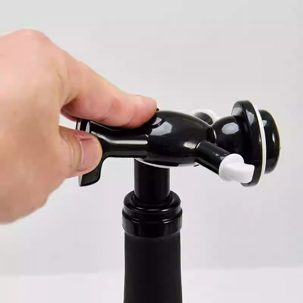 Black Cool Man Bottle Opener E - đánh giá và giá Wine In Beer Bottle