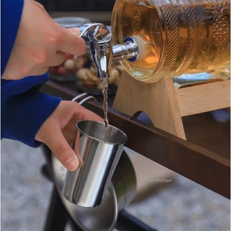 Set of 4 Stainless Steel Outdo - đánh giá và giá Beer Flight Set