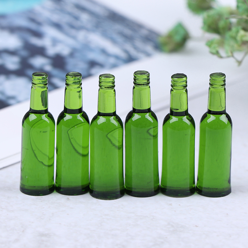 6pcs 1:12 Dollhouse Miniature  - đánh giá và giá Wine With Beer
