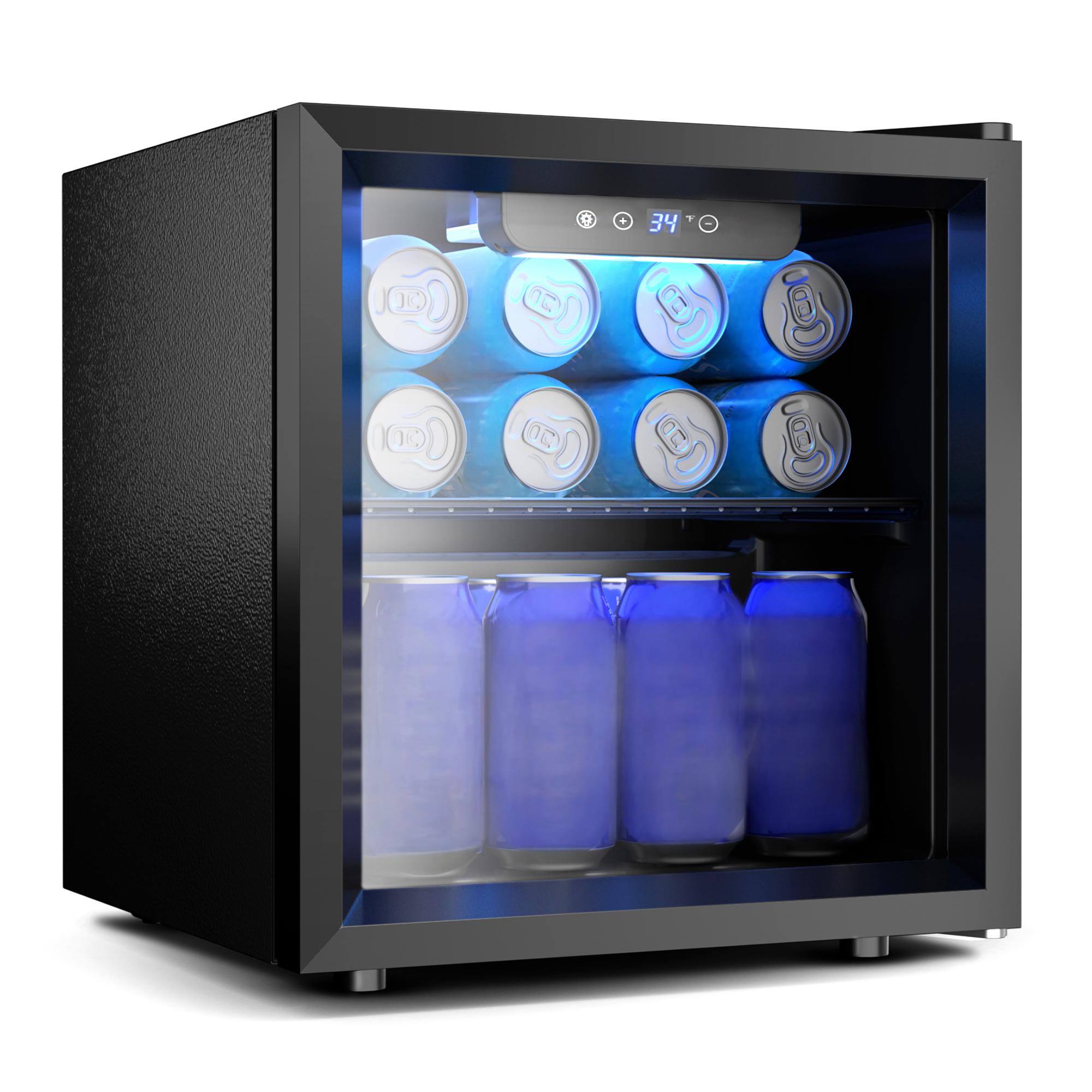 EKOJUCE Glass Door Mini Fridge - đánh giá và giá Wine Beer Cooler Fridge