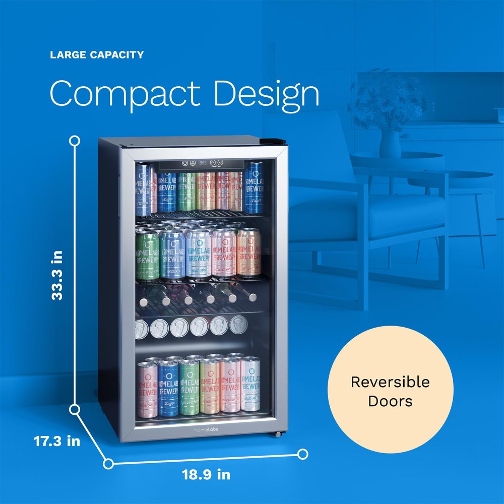 120 Can Mini Beverage Refriger - đánh giá và giá Wine Beer Cooler Fridge