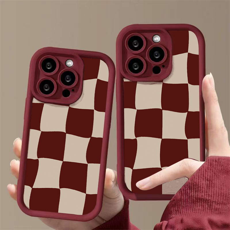 Wine Red Deform Grid Pattern P - đánh giá và giá Wine & Beer Quito