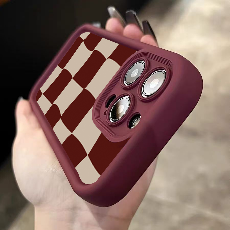 Wine Red Deform Grid Pattern P - đánh giá và giá Wine & Beer Quito
