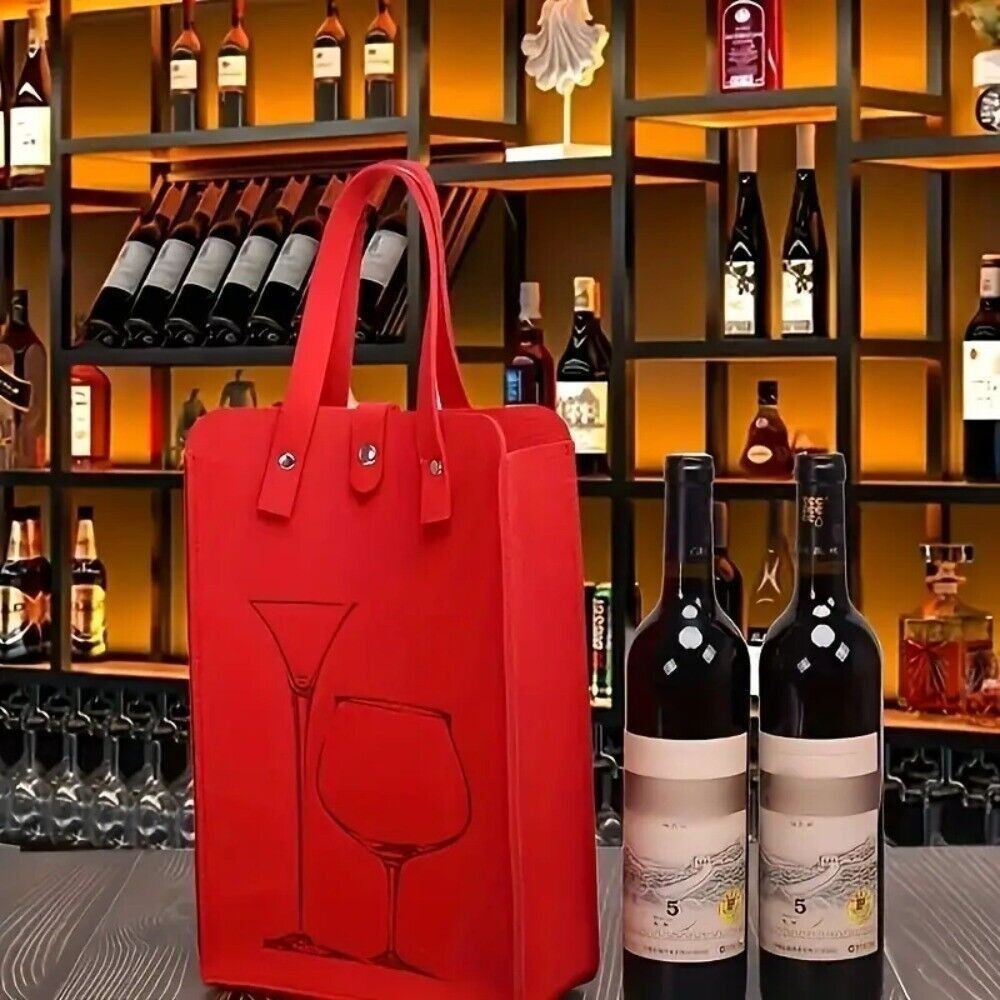 High Quality Felt Red Wine Bag - đánh giá và giá Wine & Beer Quito