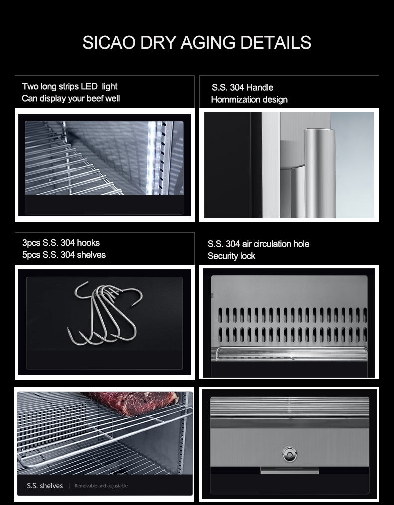 RTS Dry Age Fridge Wine Cooler - đánh giá và giá Wine & Beer Quito