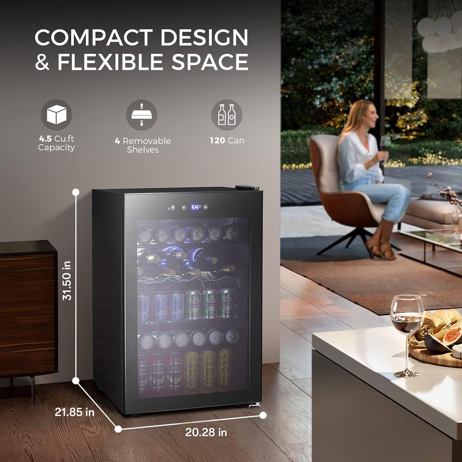 4.5 Cu.ft Beverage Cooler, 145 - đánh giá và giá Wine Beer Cooler Fridge