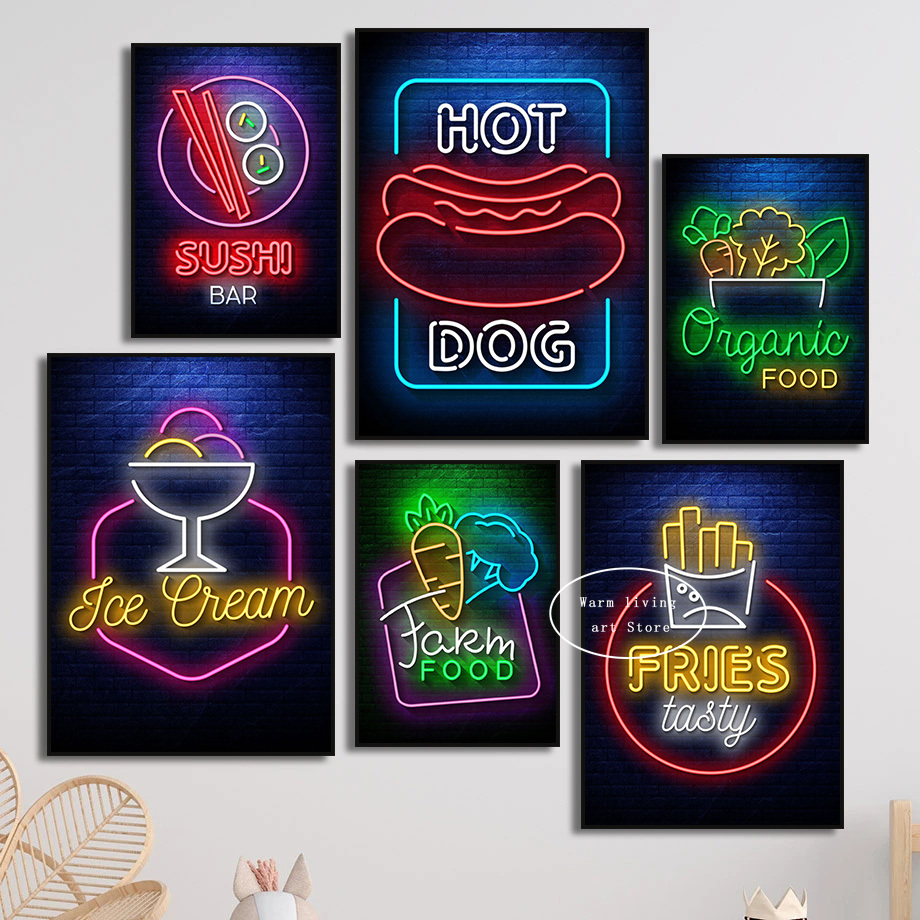 1pc frameless Canvas Painting  - đánh giá và giá Wine Beer Pizza