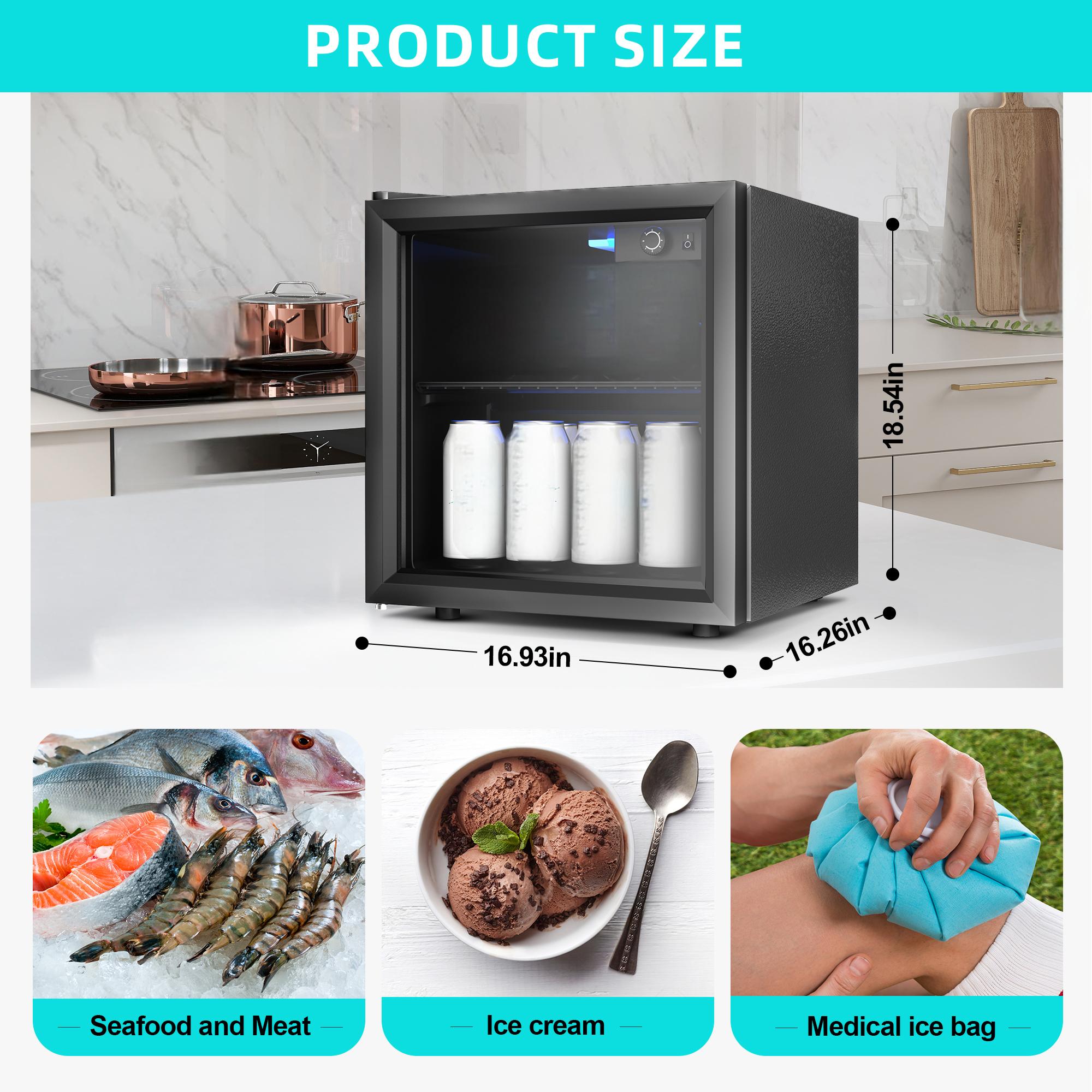 EKOJUCE  Mini Fridge with Glas - đánh giá và giá Wine Beer Cooler Fridge