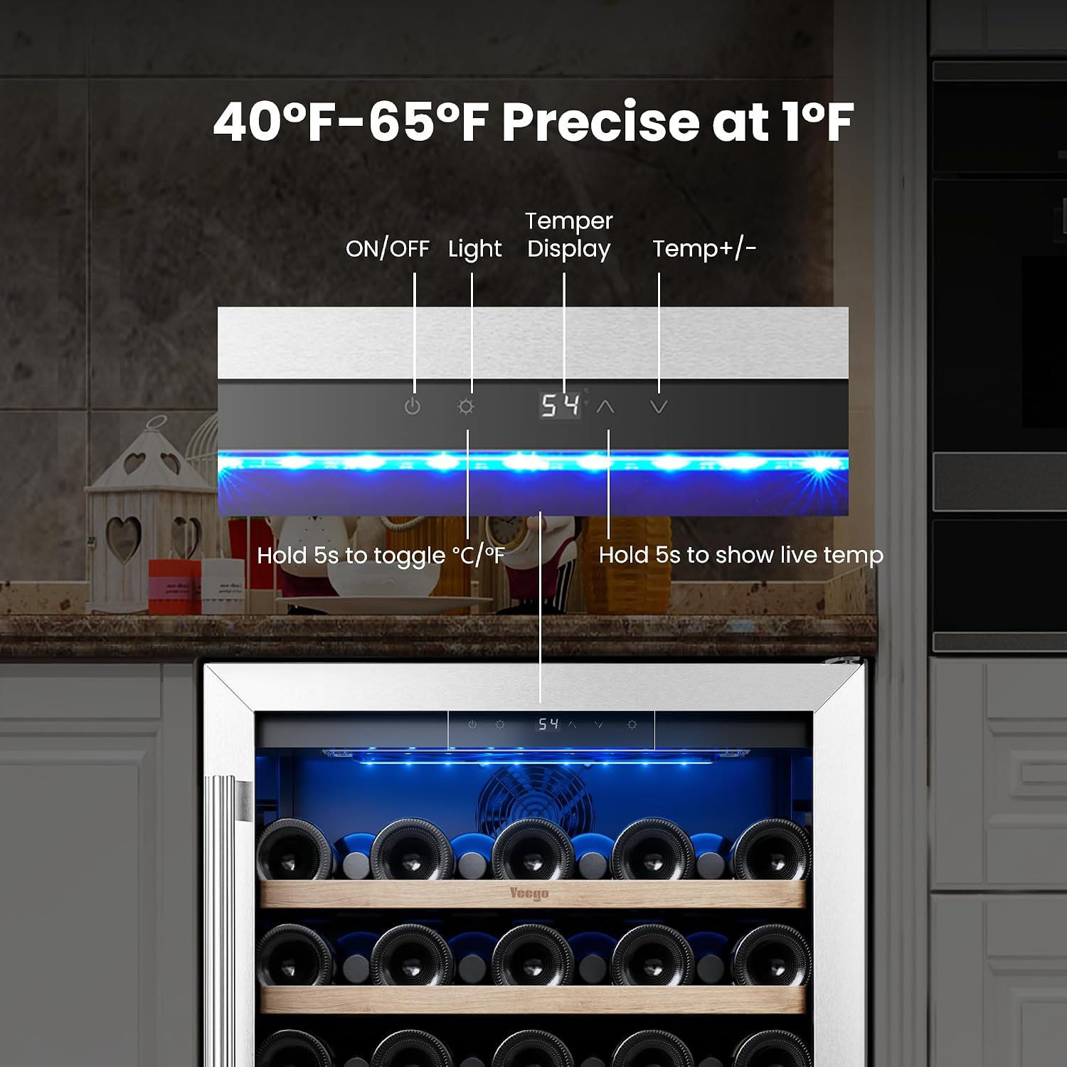Yeego Wine Fridge Cooler - 24  - đánh giá và giá Wine Beer Cooler Fridge