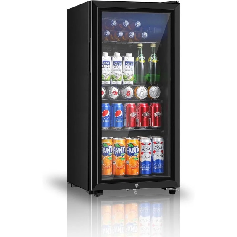 Beverage Refrigerator, 3.2 Cu. - đánh giá và giá Wine Beer Cooler Fridge