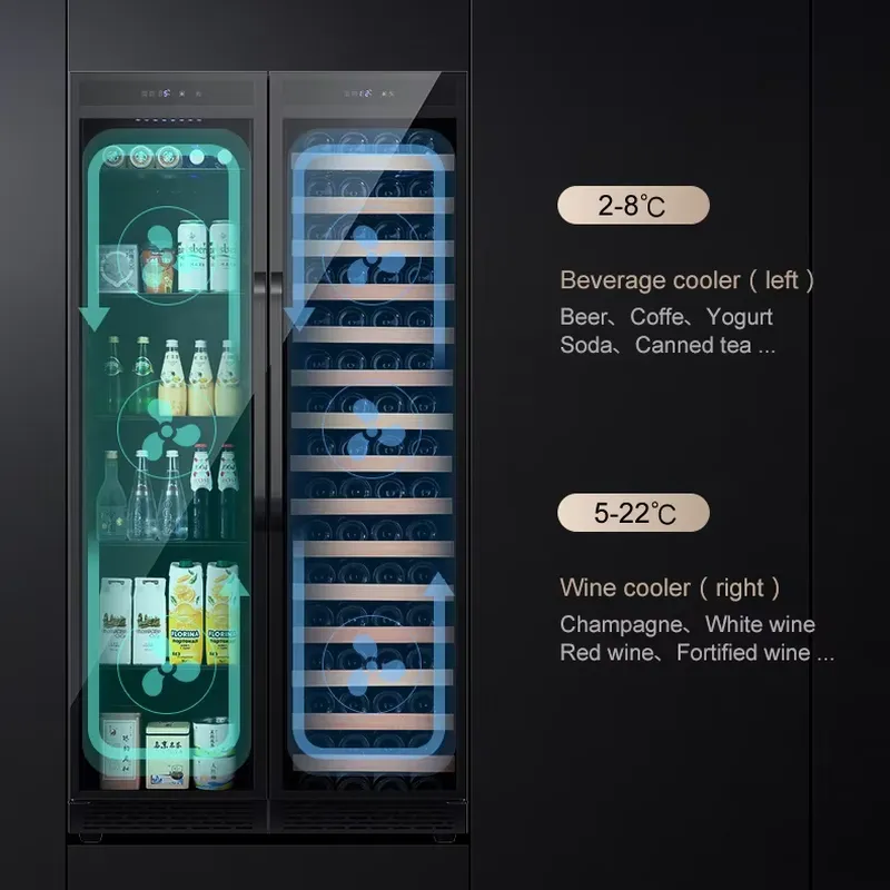 Built In Beverage Fridge Doubl - đánh giá và giá Beer Wine Zone