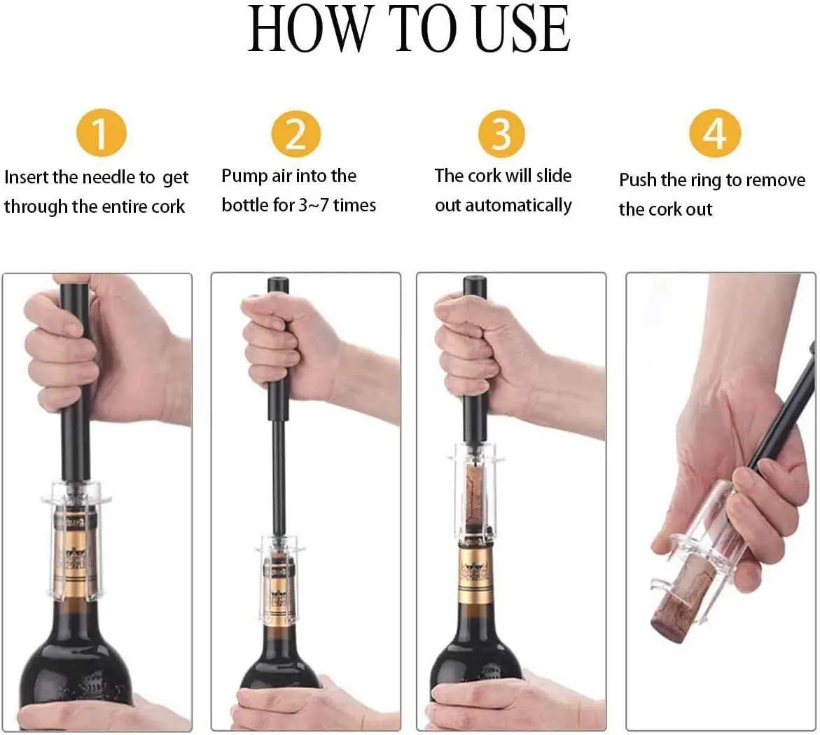 Air Pump Wine Bottle Opener Ai - đánh giá và giá Wine In Beer Bottle