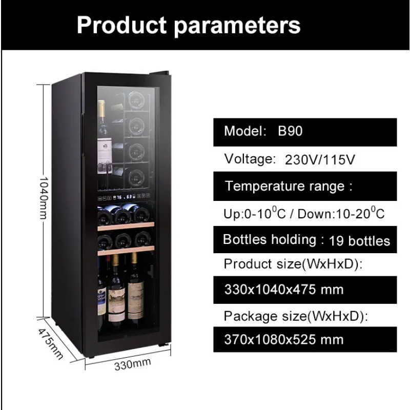 Supermarket Glass Chiller Mini - đánh giá và giá Wine Beer Cooler Fridge